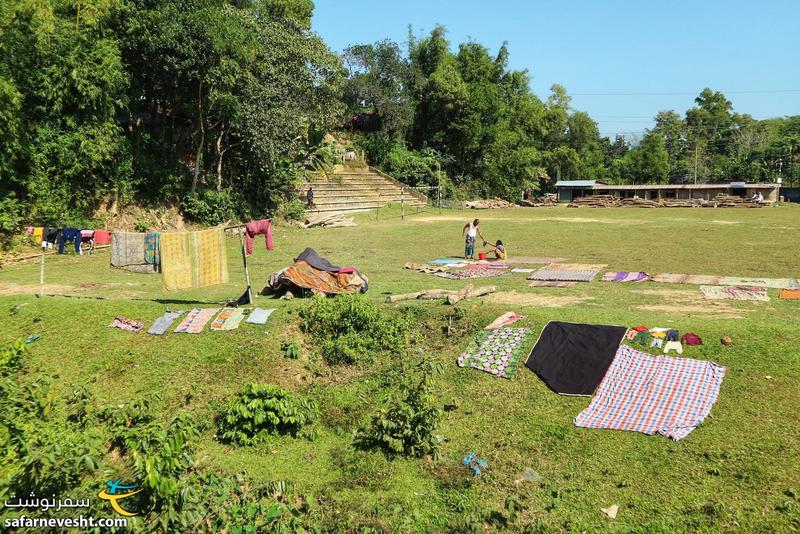 شستن و خشک کردن لباس ها، مسیر سیلت به سریمنگال