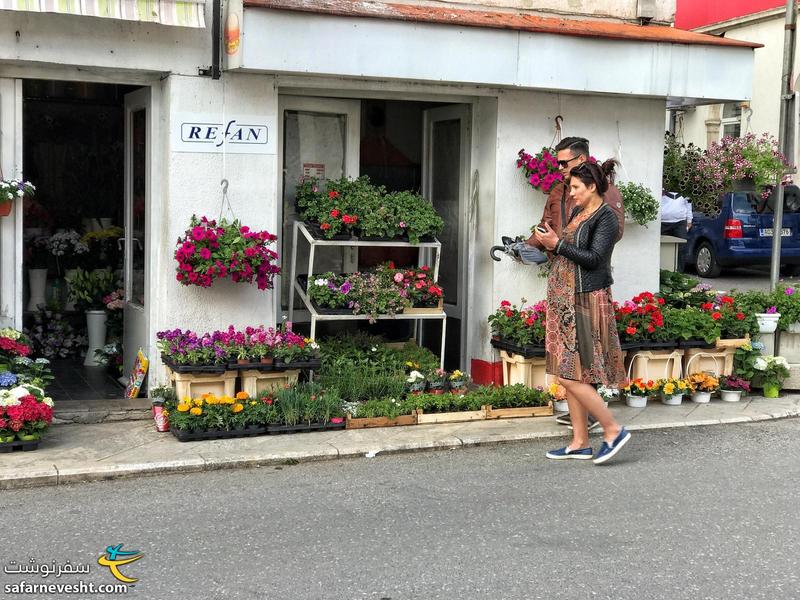 Flower shop in Mostar