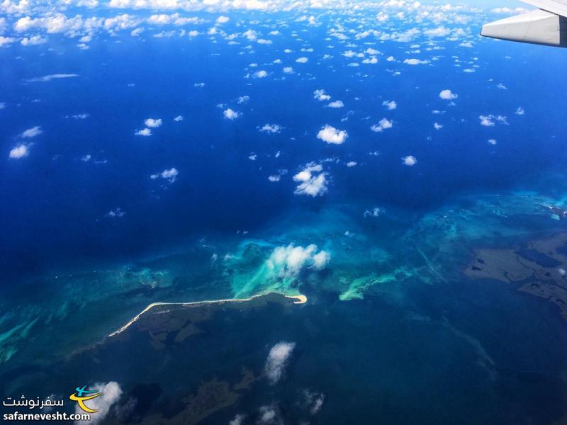 سواحل شمالی کوبا در دریای کارائیب