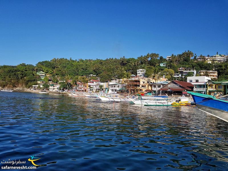نمایی از جزیره پوئرته گلرا در فیلیپین