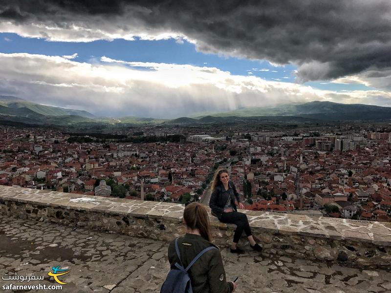 City view from Prizren Fortress