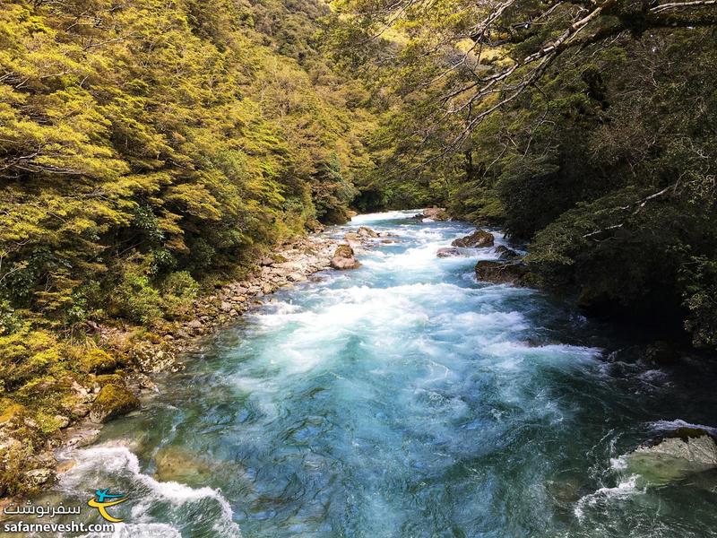 رودخانه های خروشان نیوزلند