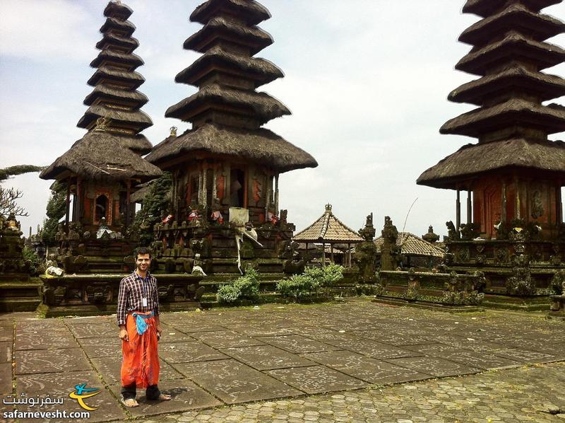 معابد زیبای جزیره بالی در اندونزی